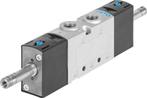 Festo 5/3 Geperst Lucht Magneetventiel G1/8 600L/Min -, Doe-het-zelf en Verbouw, Verzenden, Nieuw