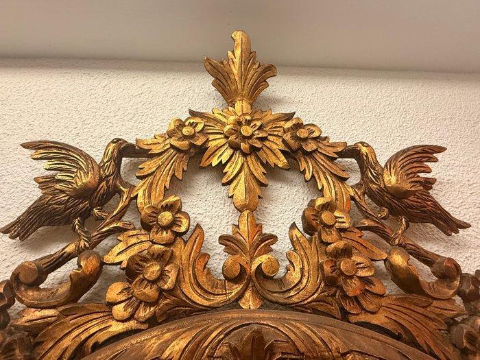 Wandspiegel- NAPOLEON III - Hout, goudfolie, Antiek en Kunst, Curiosa en Brocante