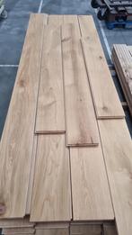 Restpartij 40,37 m2 eiken multiplank, behandeld, Ophalen, Minder dan 25 mm, Eiken, Zo goed als nieuw