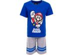 Kinderpyjama - Shortama - Super Mario - Blauw/Grijs, Verzenden, Nieuw