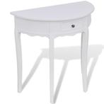 Wandtafel Halfrond Wit - Retourdeal! 53% Korting, Ophalen of Verzenden, Nieuw