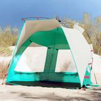 vidaXL strandtent 2-persoons waterdicht snelontgrendeling, Verzenden, Nieuw, Tot en met 2