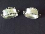 Servethouders (2) - .800 zilver - Zilveren, Antiek en Kunst