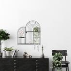 Wandplank - Wandrek - Trion Ivar - Inclusief Hanger - Zwart, Huis en Inrichting, Ophalen of Verzenden, Nieuw