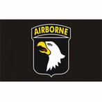 Airborne 101 division vlag zwart, Nieuw, Verzenden