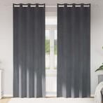 vidaXL Gordijnen met gordijnen 2 pcs Lichtgrijs 140 x 225 cm, Verzenden, Nieuw