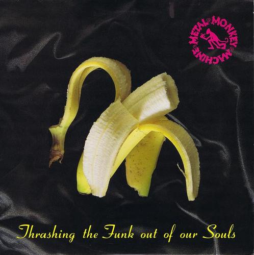 LP gebruikt - Metal Monkey Machine - Thrashing The Funk O..., Cd's en Dvd's, Vinyl | Rock, Zo goed als nieuw, Verzenden