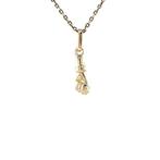 Gouden vintage figa hanger 14 krt, Sieraden, Tassen en Uiterlijk, Ophalen of Verzenden, Nieuw