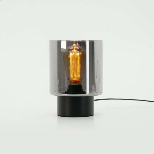 EGLO Gorosiba tafellamp E27(excl.) - 22cm - rookglas -, Huis en Inrichting, Lampen | Tafellampen, Zo goed als nieuw, Ophalen of Verzenden