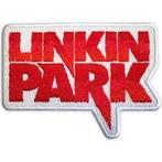 Linkin Park - Red Logo - Patch officiële merchandise, Verzamelen, Ophalen of Verzenden, Nieuw, Kleding