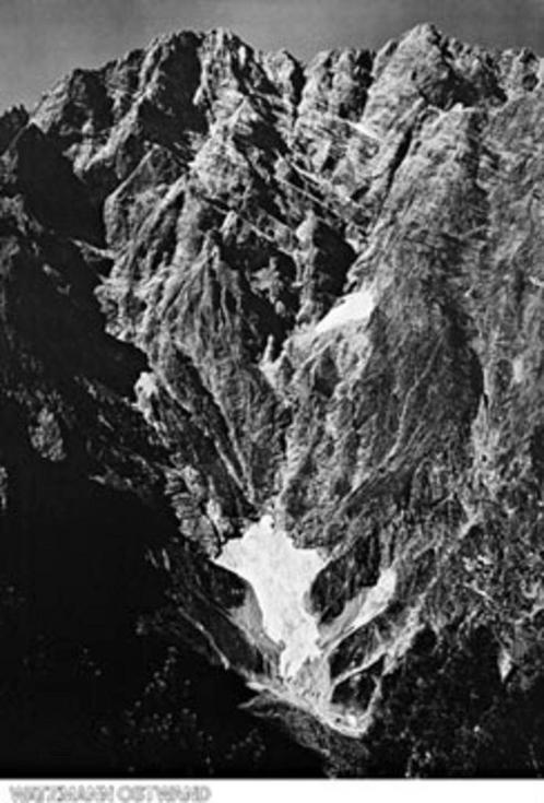 Kunstdruk Anton Hafner - Watzmann Ostwand 68x97cm, Huis en Inrichting, Woonaccessoires | Schilderijen, Tekeningen en Foto's, Nieuw