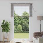 vidaXL Venetiaanse Blind Donkerbruin met Patroon 213 x 140, Verzenden, Nieuw, Bruin