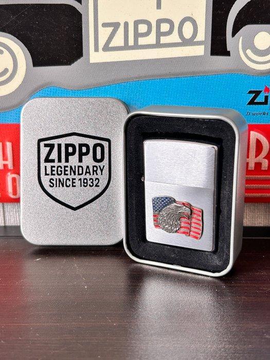 Zippo - C16 American and Eagle - Zonder minimumprijs -, Verzamelen, Rookartikelen, Aanstekers en Luciferdoosjes