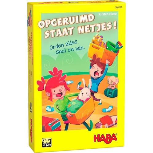 HABA Opgeruimd staat netjes! - 5+ van €9,99 voor €4,99, Hobby en Vrije tijd, Gezelschapsspellen | Bordspellen, Ophalen of Verzenden