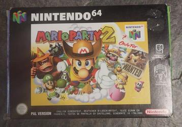 Mario Party 2 (Nintendo 64 tweedehands game) beschikbaar voor biedingen