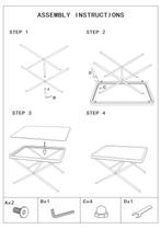 SALONTAFEL SAINT BARTH RETT. CM 70X50X45, Ophalen of Verzenden, Nieuw