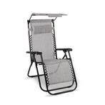 Zero Gravity Stoel Grijs | Stalen Frame | Beste Prijs, Tuin en Terras, Ophalen of Verzenden, Nieuw