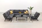 VDG Rockford/Atlanta loungeset antraciet - 5-delig, Tuin en Terras, Tuinsets en Loungesets, Verzenden, Nieuw, Overige materialen