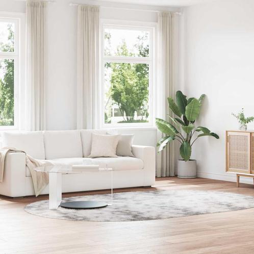 vidaXL Hoogpolig vloerkleed NAVARRA 300x200 cm polyester, Huis en Inrichting, Stoffering | Tapijten en Kleden, Grijs, Nieuw, Verzenden
