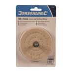 Silverline Polijstwiel - katoen - 40 lagen - 100 mm diame..., Auto diversen, Onderhoudsmiddelen, Ophalen of Verzenden