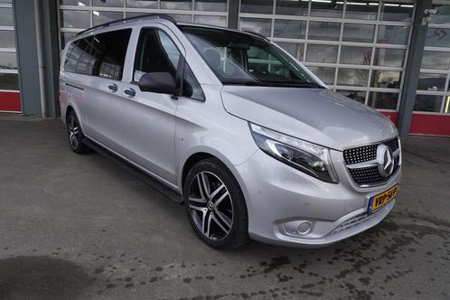 Zakelijke Lease |  Mercedes-Benz Vito 124 CDI 237PK Extra La, Auto's, Mercedes-Benz, Onderhoudsboekje, Lease, Zwart, Automaat
