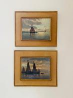 Romain Steppe (1859-1927) - Langs de oevers van de Schelde, Antiek en Kunst
