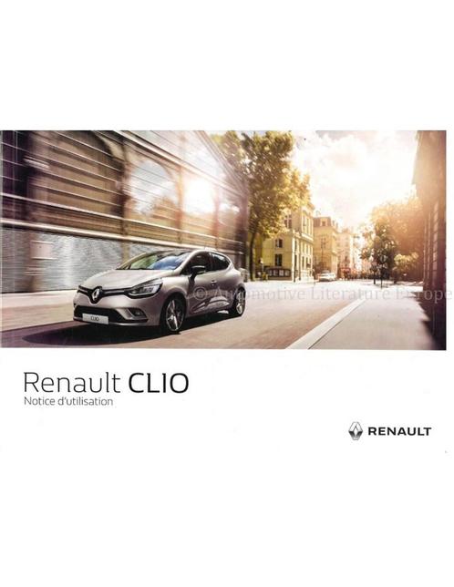 2016 RENAULT CLIO INSTRUCTIEBOEKJE FRANS, Auto diversen, Handleidingen en Instructieboekjes