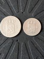 Nederland. Willem II (1840-1849). 1/2, 1 Gulden 1848 (Zonder, Postzegels en Munten, Munten | Nederland