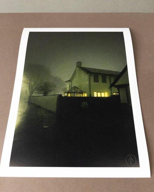 Andre Lichtenberg - Fog, Green Night, Antiek en Kunst, Kunst | Designobjecten
