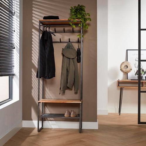 Staande kapstok Matthew 8 haken met roede, Huis en Inrichting, Woonaccessoires | Kapstokken, Verzenden