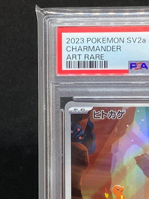 Pokémon - 1 Graded card - Charmander #168/165 AR Full art -, Hobby en Vrije tijd, Verzamelkaartspellen | Pokémon