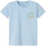 Name It-collectie T-shirt Hingo (chambray blue), Kinderen en Baby's, Babykleding | Maat 56, Nieuw, Name It, Verzenden