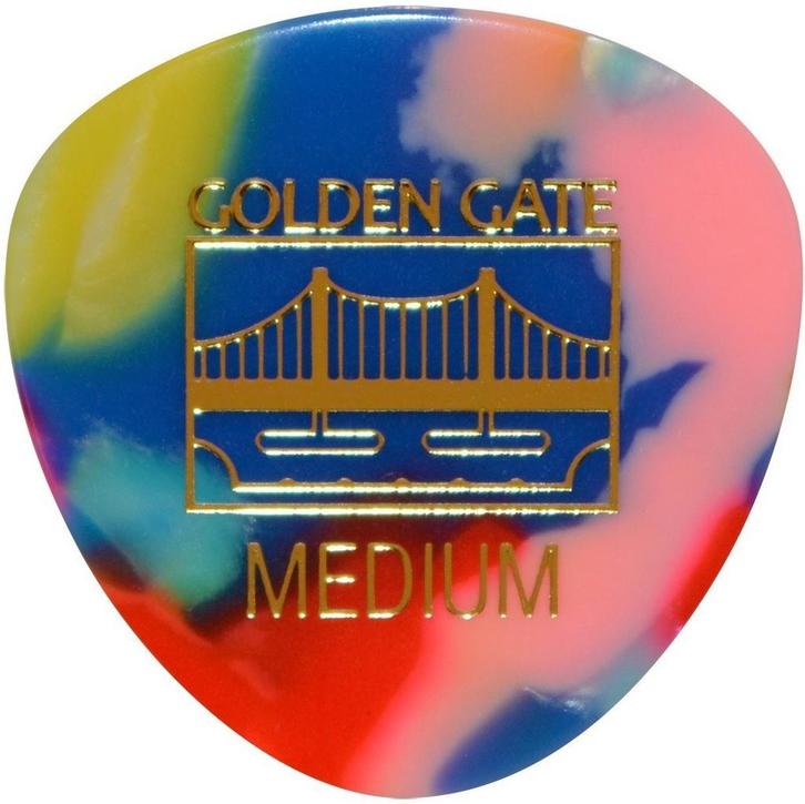 Golden Gate Semi rond plectrum Medium 0.75mm 12-pack, Muziek en Instrumenten, Instrumenten | Toebehoren, Mandoline, Nieuw, Ophalen of Verzenden