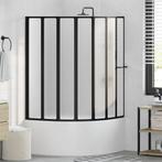 vidaXL Douche en badscherm 140 x 168 cm 7 panelen met, Doe-het-zelf en Verbouw, Sanitair, Verzenden, Nieuw