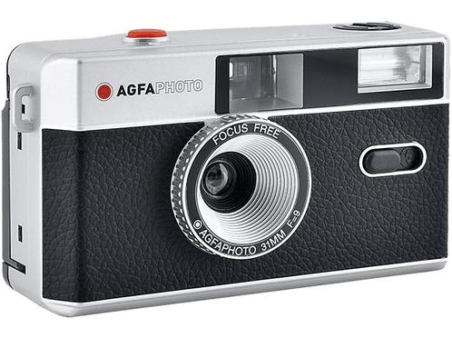 Agfa -  Analoge Camera Met Flits  - Zwart, Audio, Tv en Foto, Fotocamera's Analoog, Nieuw, Overige Merken, Verzenden