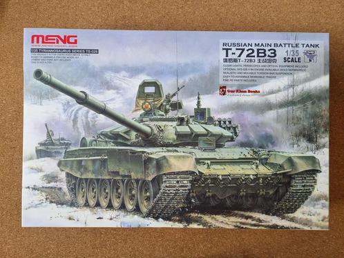 Meng Model TS-028 T-72B3 1:35, Hobby en Vrije tijd, Modelbouw | Auto's en Voertuigen, Verzenden