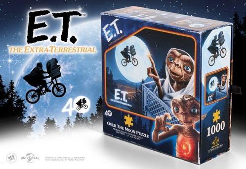 E.T. the Extra-Terrestrial Puzzel E.T Over The Moon (1000 st, Verzamelen, Film en Tv, Nieuw, Ophalen of Verzenden
