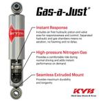 KYB 18-24 Jeep Wrangler (2-3in Lift) Gas-A-Just Gas Shock -, Auto-onderdelen, Ophalen of Verzenden, Nieuw