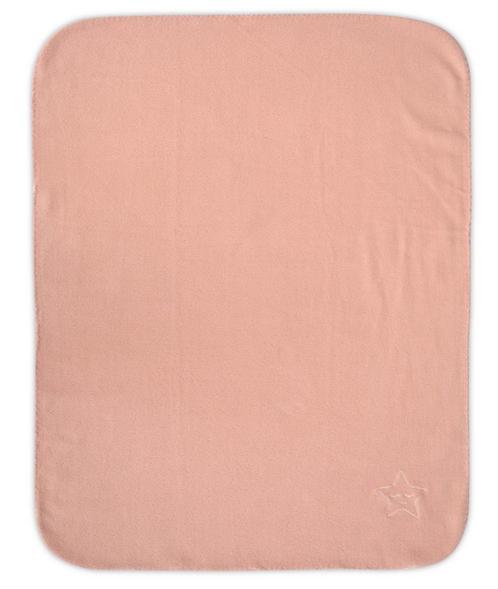 Lorelli Fleece Rose Star 75x100cm Wiegdeken 1034002-0011, Kinderen en Baby's, Autostoeltjes, Nieuw, Verzenden