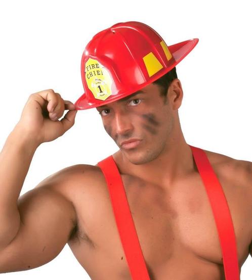 Brandweerhelm, Hobby en Vrije tijd, Feestartikelen, Nieuw, Verzenden