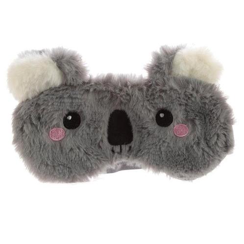 Slaapmasker Koala Pluche - Grijs - 11x18cm NIEUW, Sieraden, Tassen en Uiterlijk, Uiterlijk | Gezichtsverzorging, Nieuw, Ophalen of Verzenden