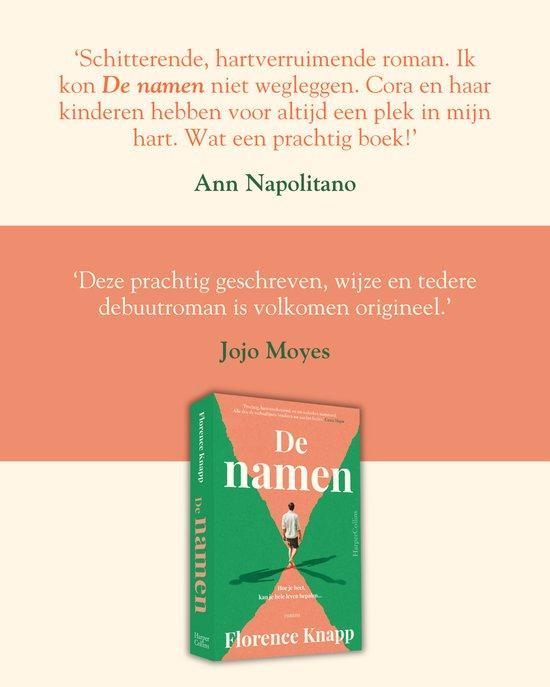 De namen 9789402716856 Florence Knapp, Boeken, Romans, Gelezen, Verzenden