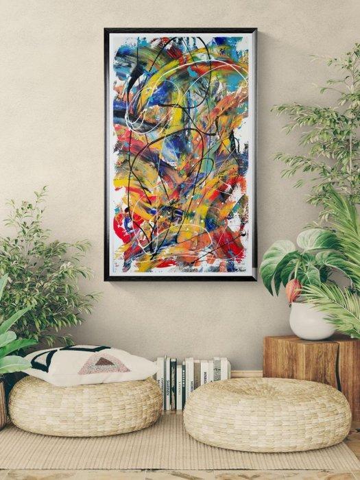Luc Mora - Moment tropical - XXL - no reserve, Antiek en Kunst, Kunst | Designobjecten