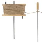 Talen Tools Touw op Houder - 45m - Perfect voor Tuinlijnen, Tuin en Terras, Ophalen of Verzenden, Nieuw