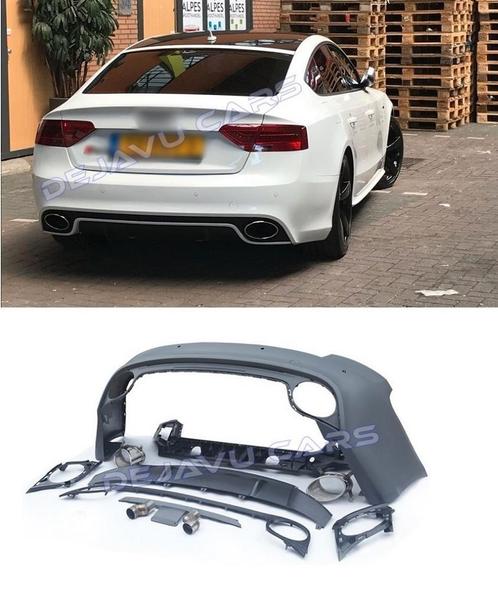 RS5 Look Achterbumper voor Audi A5 8T Sportback, Auto-onderdelen, Carrosserie en Plaatwerk, Achter, Bumper, Nieuw, Audi, Ophalen of Verzenden