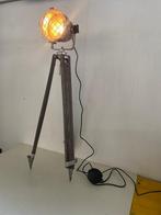 Theaterlamp - Metaal, Hout