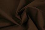Katoen Uni Poplin Bruin, Nieuw