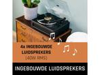 Lenco Platenspeler met Bluetooth - Vier ingebouwde Speakers, Verzenden, Zo goed als nieuw