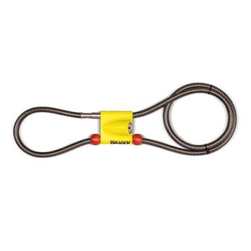 Dual kabelslot - Bullock - Lengte 120 cm - Diameter 10 mm beschikbaar voor biedingen