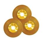 Goudkleurige LP decoratie 23 cm - Disco feest, Verzenden, Nieuw